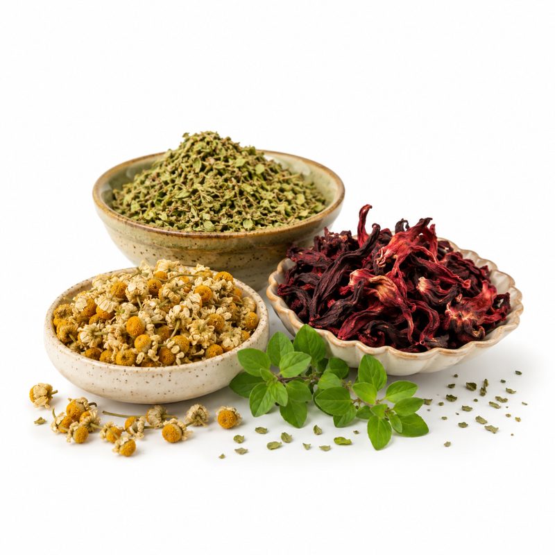 Fresh Egyptian culinary herbs prepared for export