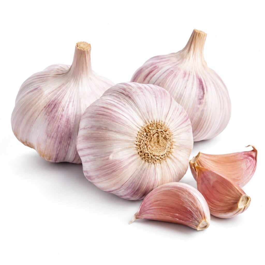Egyptian white and red garlic — export quality by PEIVANA