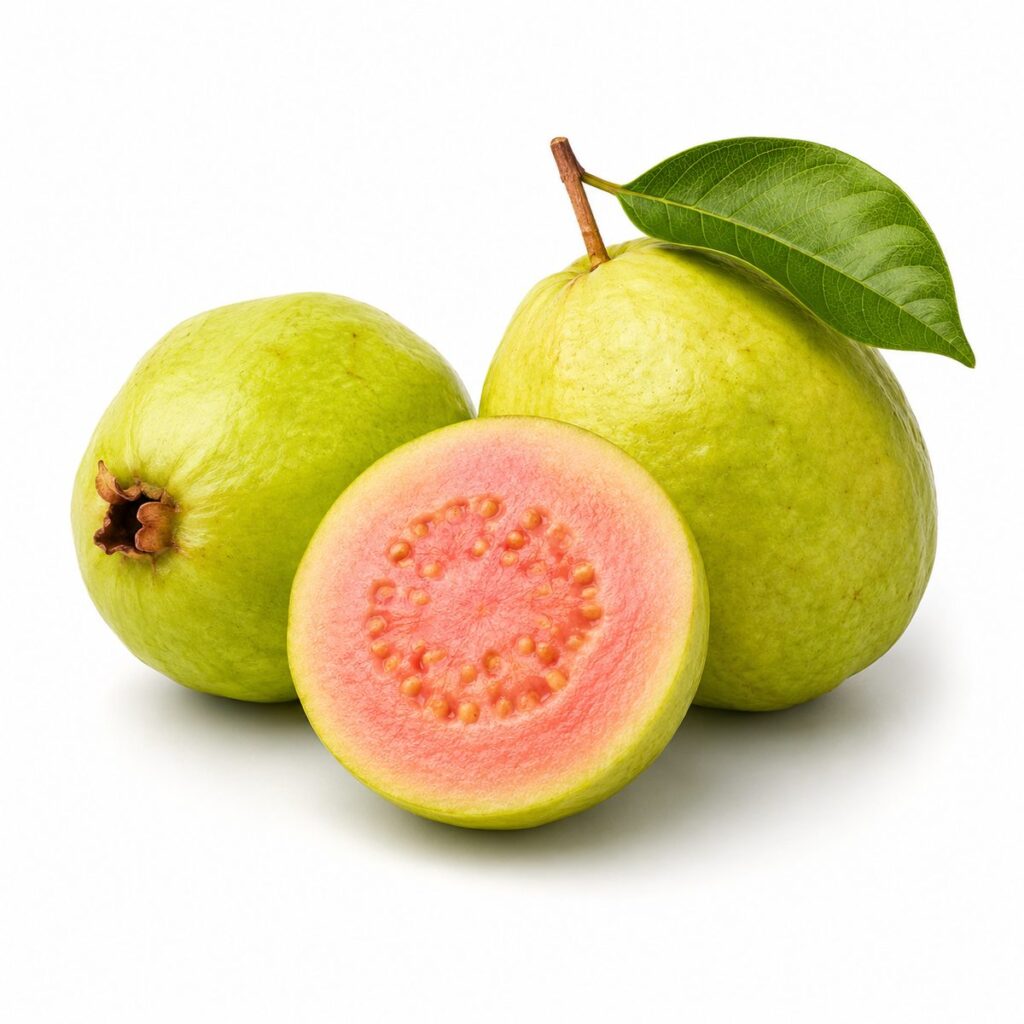 White Egyptian guava — air-freight specialty by PEIVANA