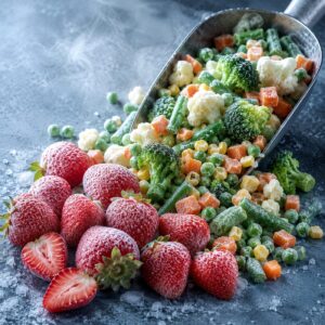 IQF frozen strawberries — export quality by PEIVANA